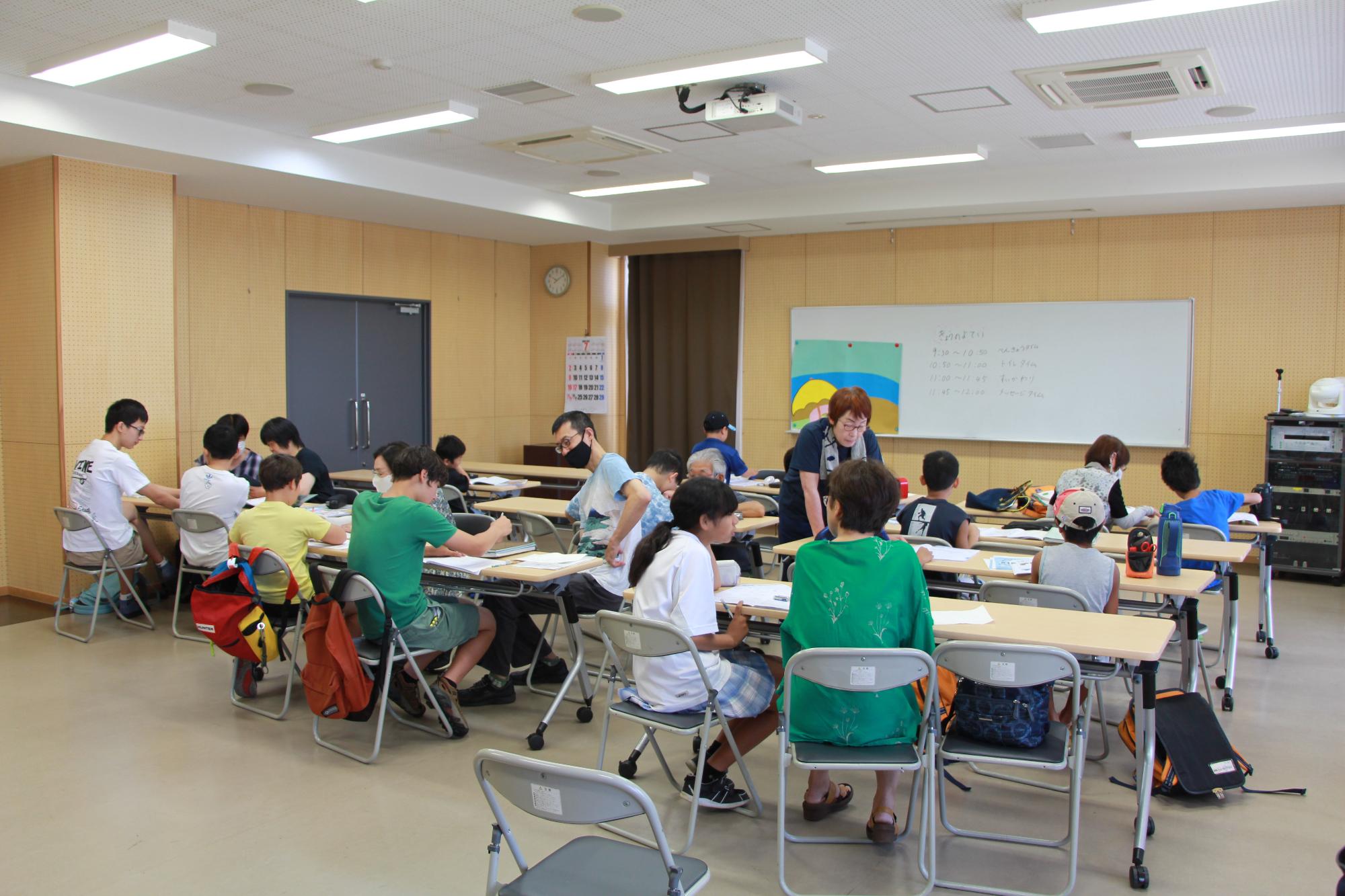 外国にルーツを持つ子どもたちへの学習・日本語支援教室