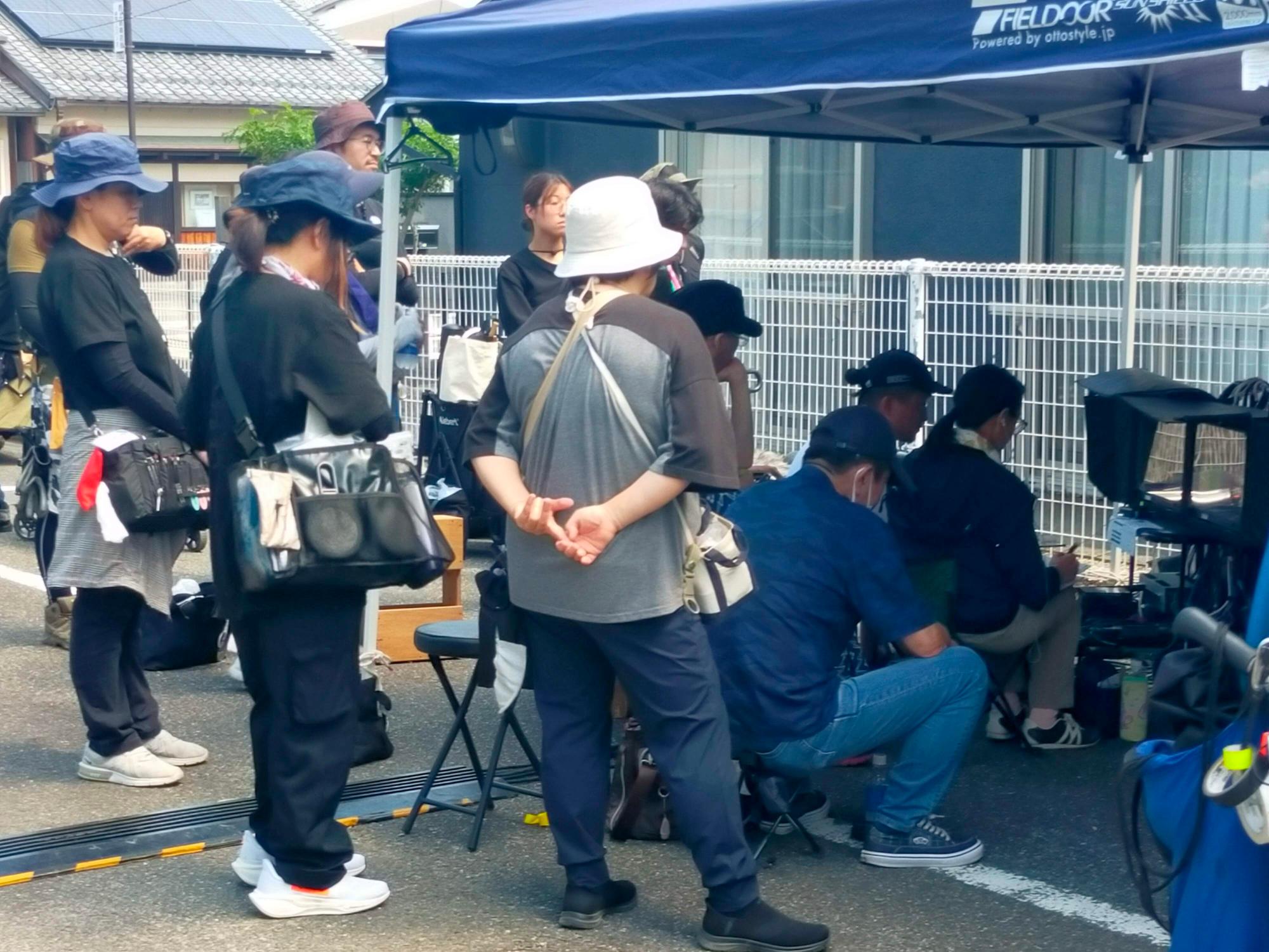 八幡小学校ロケ