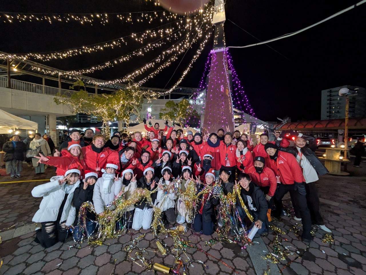 クリスマスマーケットの様子