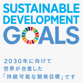 Sustainable Development Goals：2030年に向けて世界が合意した「持続可能な開発目標」です