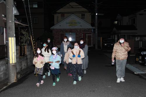 鷹飼団地の年末夜警